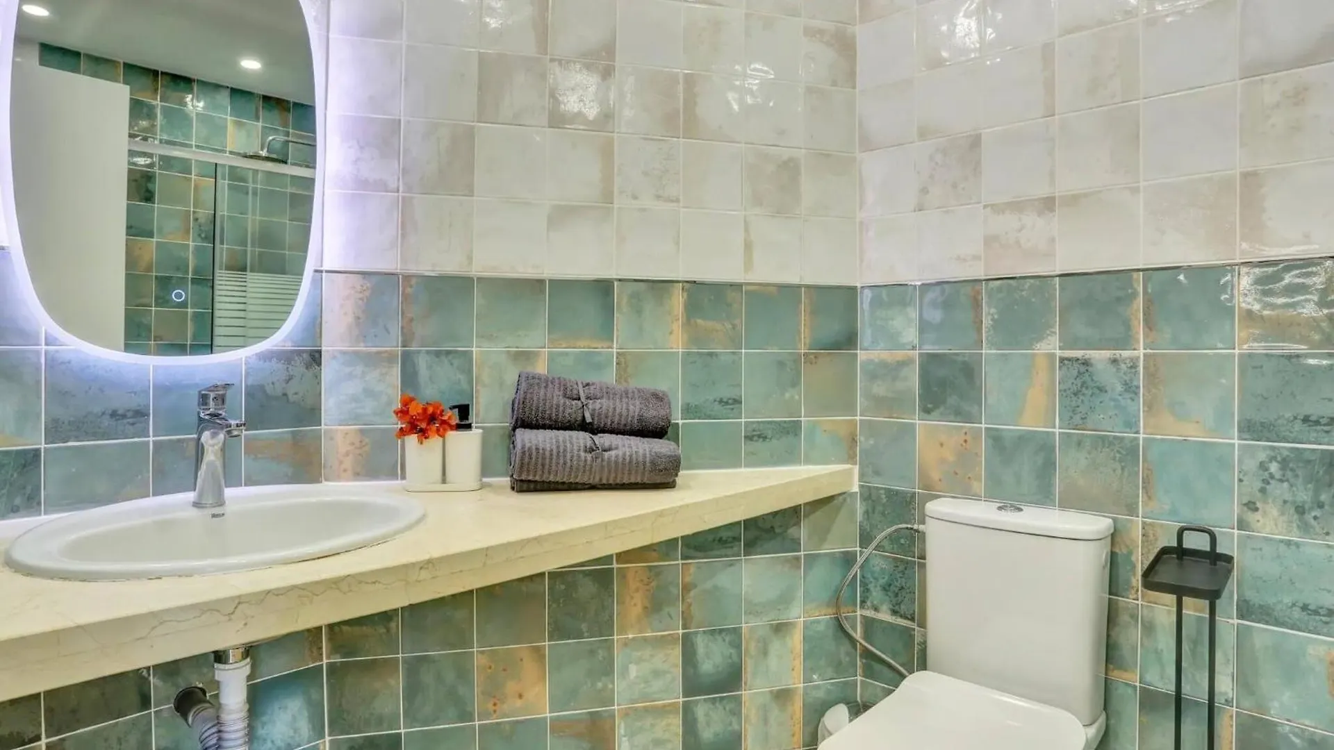 Daire Green Studio, Pools, Terrace, Air Con, Fiber San Miguel de Abona